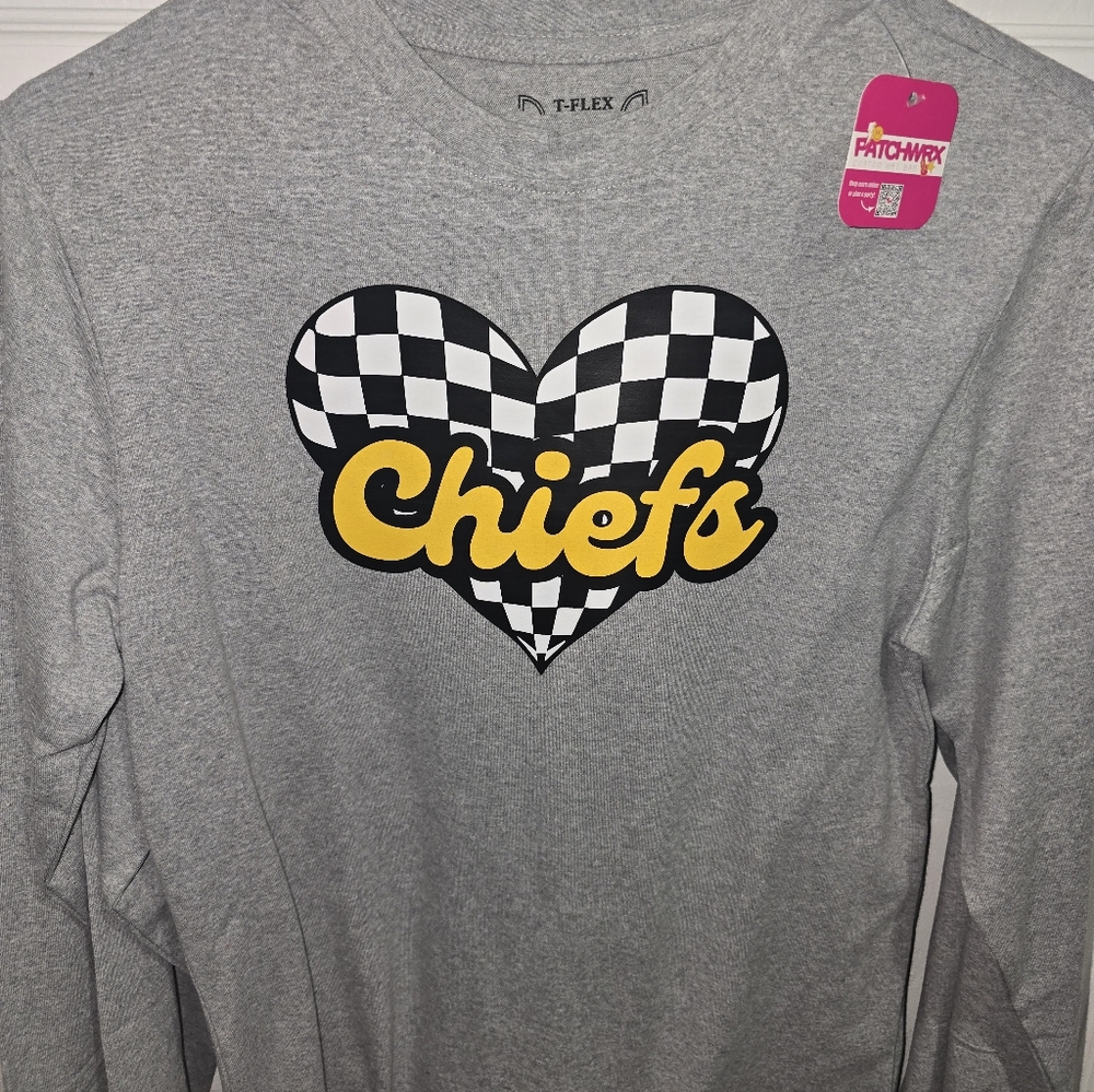 Gray Chiefs Long Sleeve Shirt